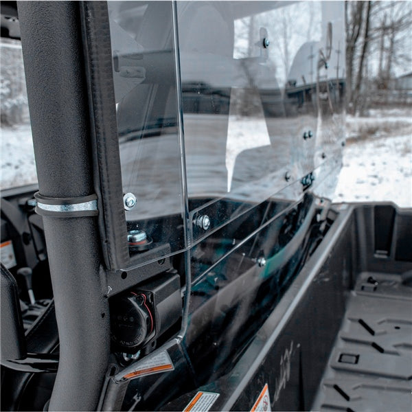 WINDSHIELD RR CLR YAM SUPERATV