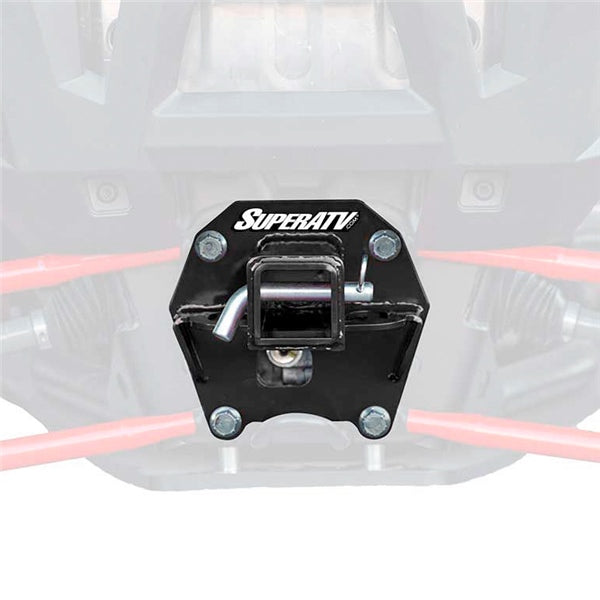 HITCH RECEIVER RR POL BK SUPER ATV