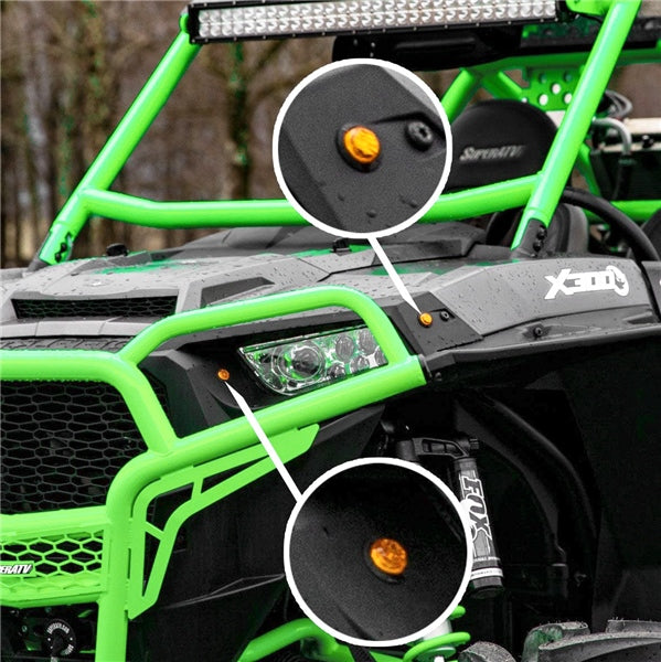 TURN SIGNAL KIT POL SUPERATV