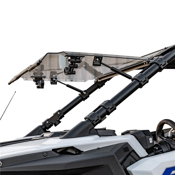 WINDSHIELD FLIP UP CLR SCRATCH RESIS POL