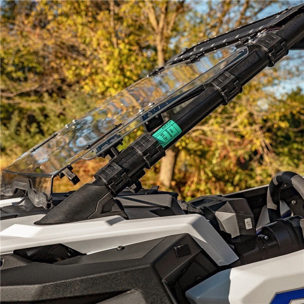 WINDSHIELD FLIP UP CLR SCRATCH RESIS POL