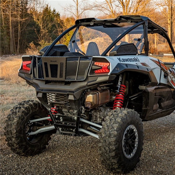WINDSHIELD RR CLR KAWA SUPERATV