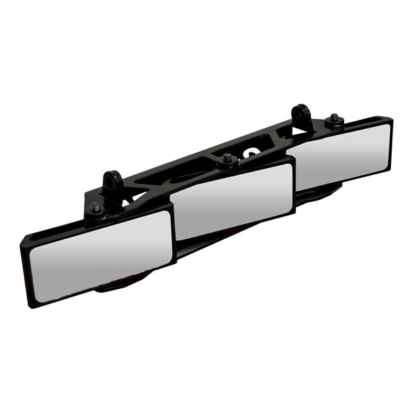 MIRROR 3 PANELS RR VIEW 1.75" CLAMP