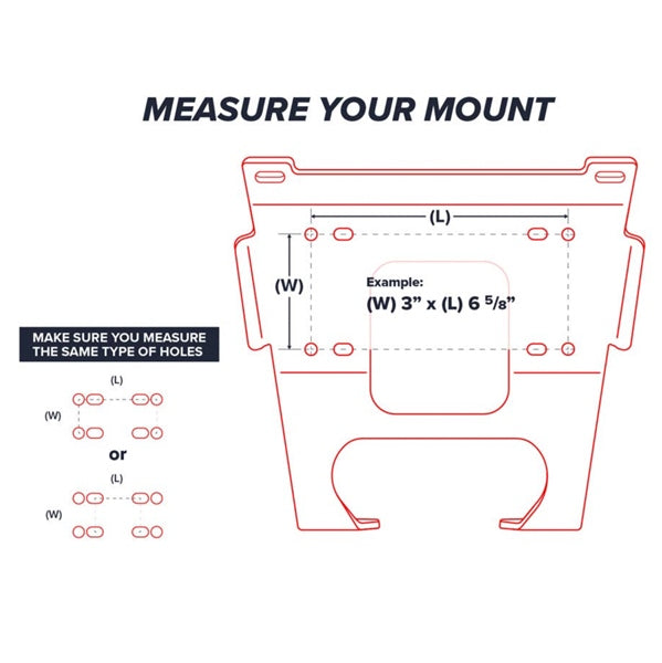 WINCH MOUNT POL SUPERATV