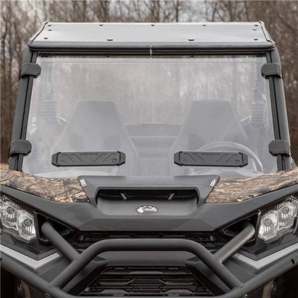 WINDSHIELD FULL VENTED CLR C-AM SUPERATV
