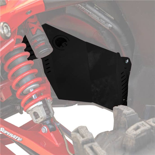 FENDER GUARD INNER BK POL SUPERATV