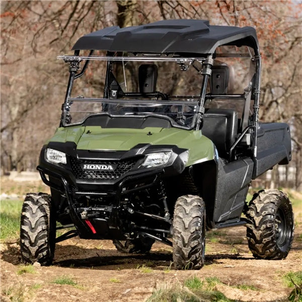 WINDSHIELD FLIP CLR HON SUPERATV