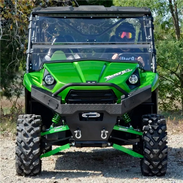WINDSHIELD FLIP CLR KAWA SUPERATV