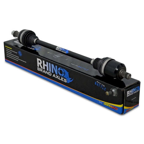 AXLE COMPL HD FT LF/RG POL RHINO