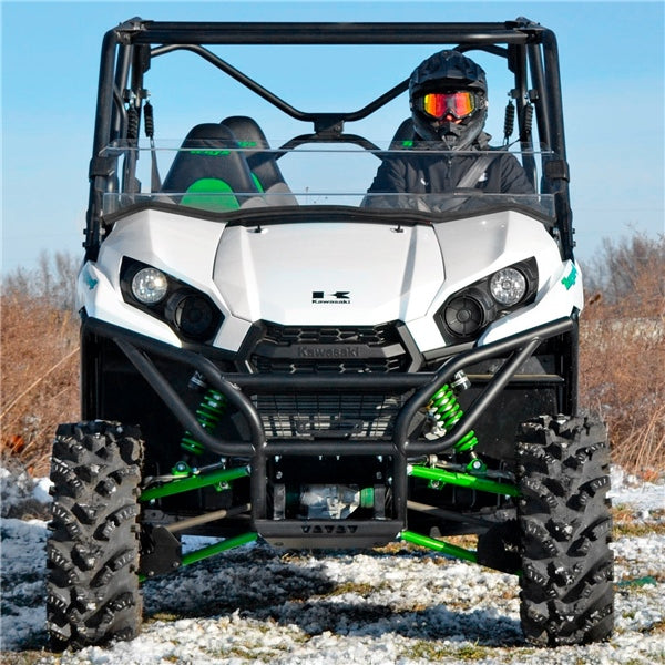 WINDSHIELD HALF CLR SCRATCH RES FT KAWA