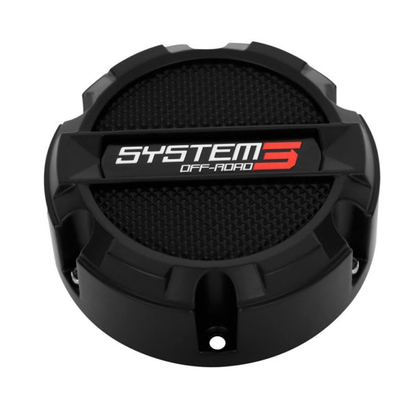 SYSTEM 3 CENTER CAP 4/110 BK DRAGONFIRE