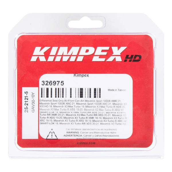 DIFFERENTIAL SEAL KIT FT C-AM KIMPEXHD