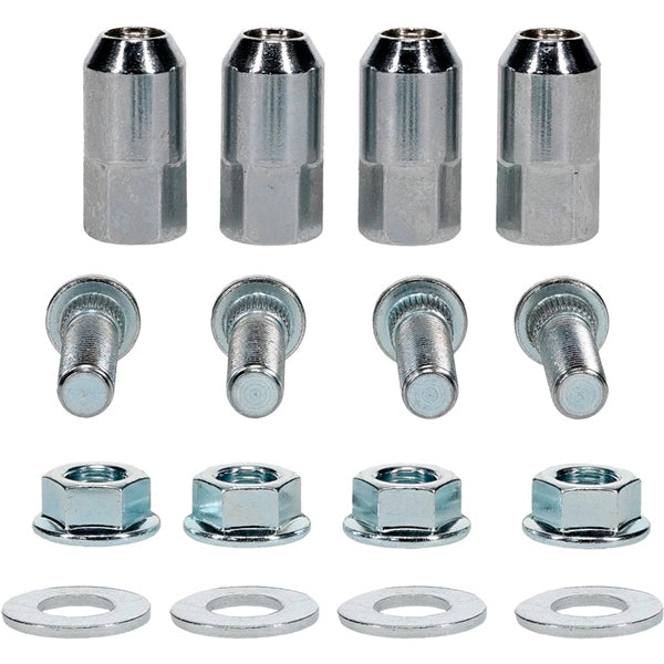 WHEEL NUT KIT POL ALLBALLS