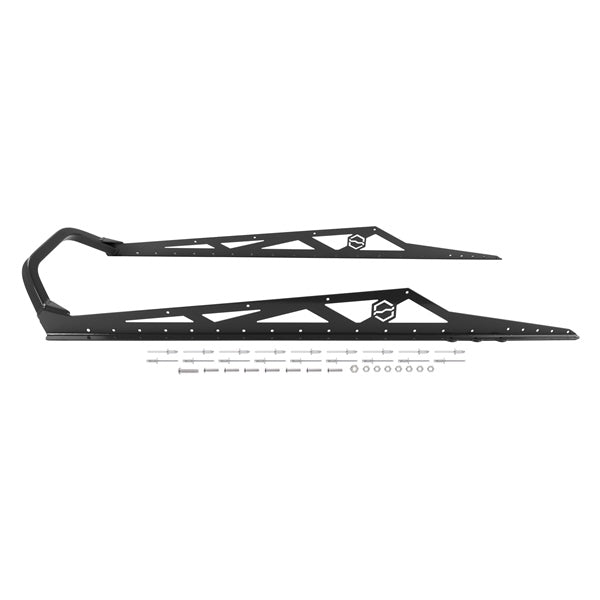 BUMPER RR POWDERCOAT A/C 162 BK
