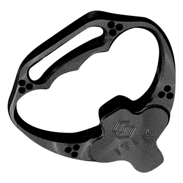STARTER HANDLE SHOCK ABSORB ALU BK