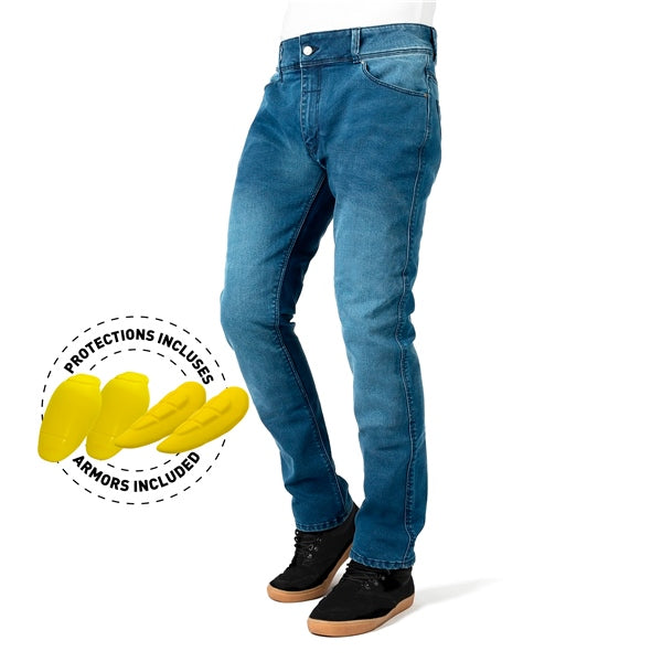 JEANS TRIDENT II STRAIG REG MEN BL 40/32