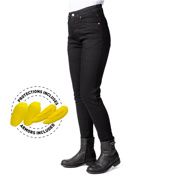 JEANS ECLIPSE SLIM REG WOM BK 12/31