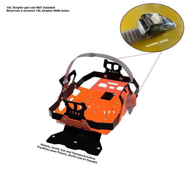 FUEL PACK BRACKET OG A/C ITEK
