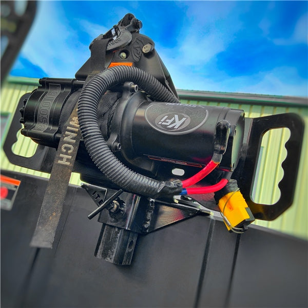 HITCH RECEIVER MAT BK POL ITEK