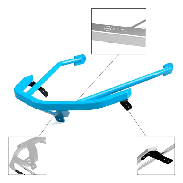 BUMPER FT SKY BL POL ITEK