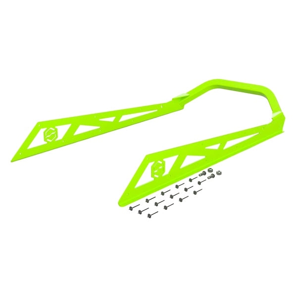 BUMPER RR POWDERCOAT  POL 163" LIM ITEK
