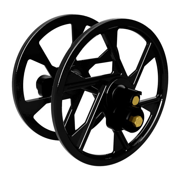 BIG WHEEL KIT POWDERCOAT BK POL ITEK