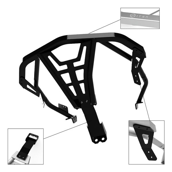 BUMPER ALU FT BK SKIDOO ITEK