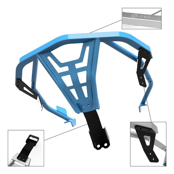 BUMPER ALU FT BL OCT SKIDOO ITEK