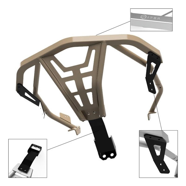 BUMPER ALU FT ALU SKIDOO ITEK