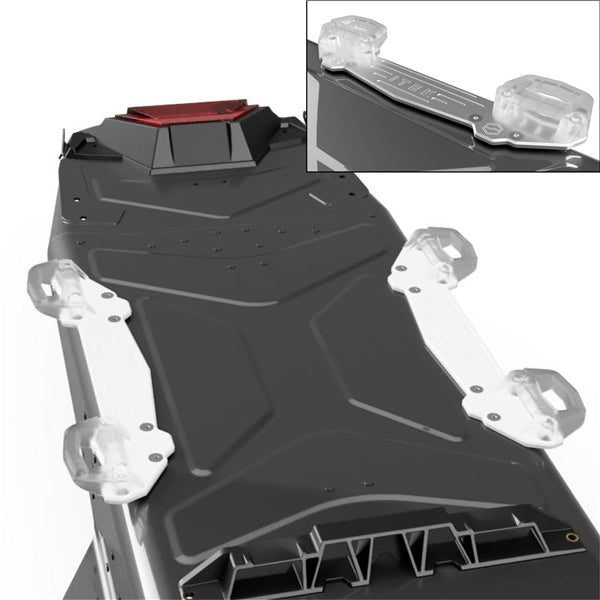 DUAL BRACKET ADAPTOR WH POL ITEK