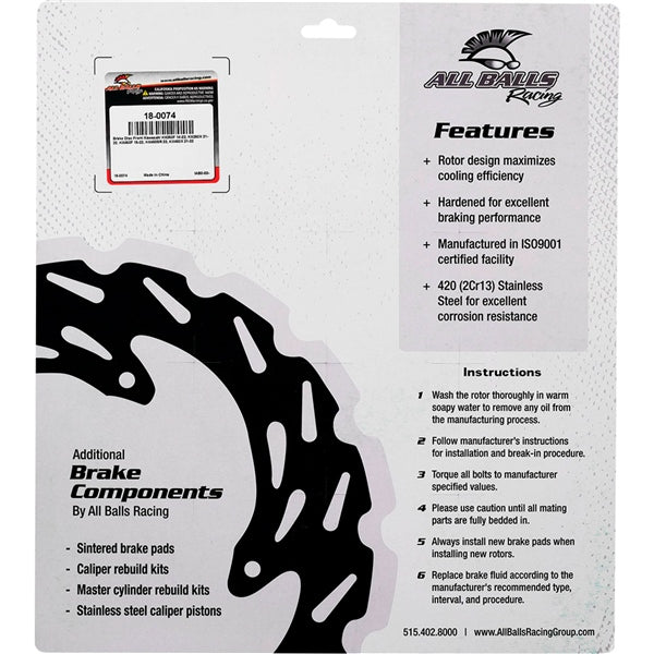 18-0074 DISC BRAKE ALLBALLS