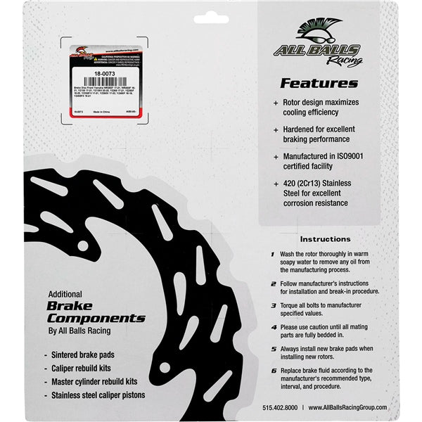 18-0073 DISC BRAKE ALLBALLS