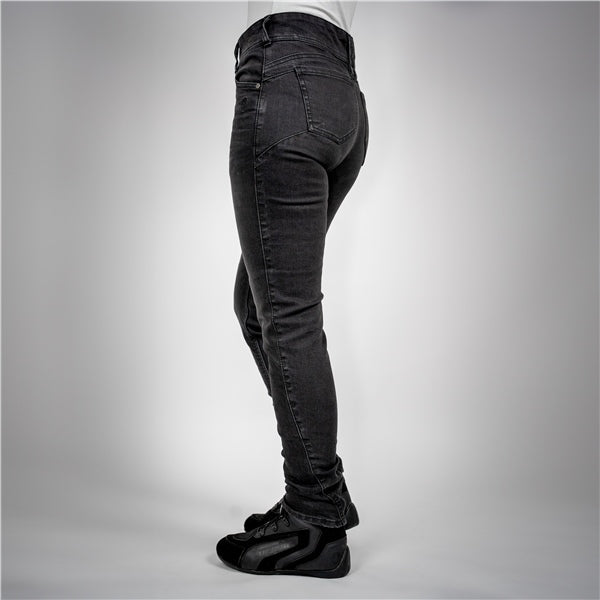 JEANS RAVEN SLIM REG WOM BK 6/31