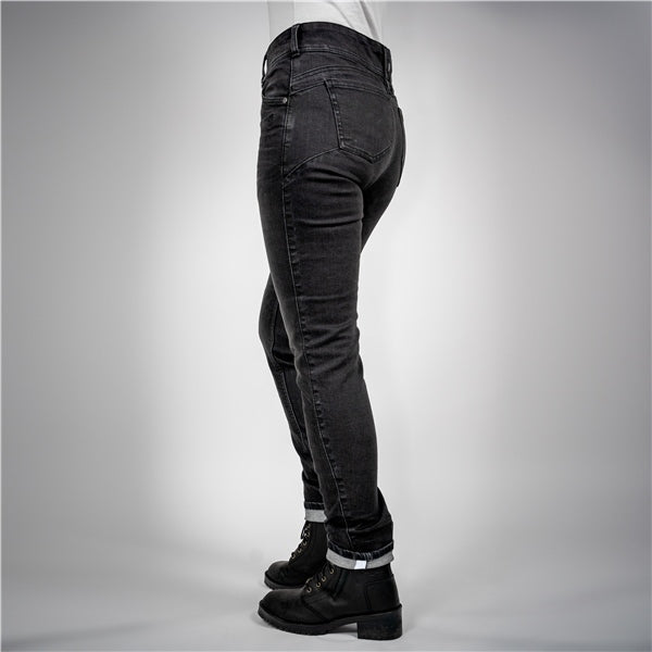 JEANS RAVEN STRAIGHT REG WOM BK 16/31