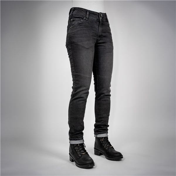 JEANS RAVEN STRAIGHT REG WOM BK 14/31