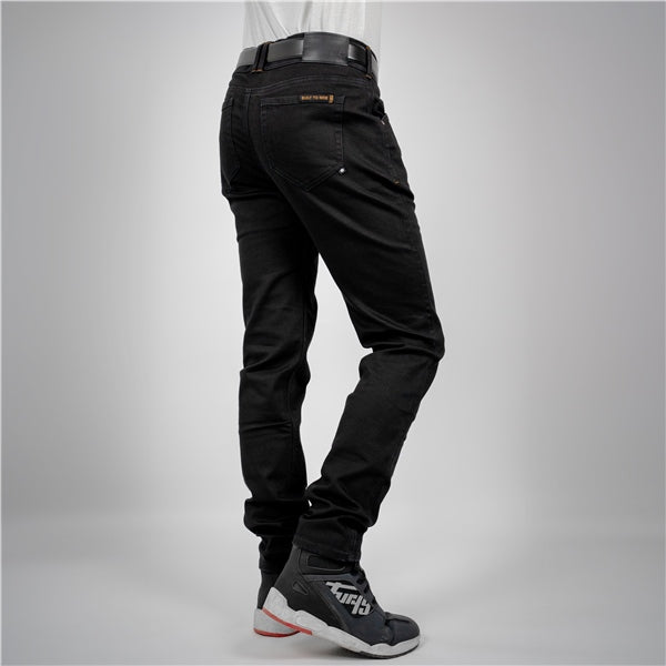 JEANS TROJAN SLIM LONG MEN BK 36/34