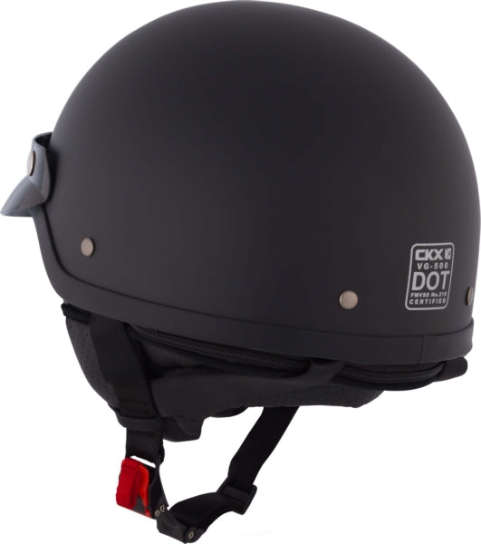 HELM VG500 SOLID BK MAT 2XL CKX