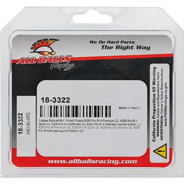 CALIPER REBUILD KIT FT POL