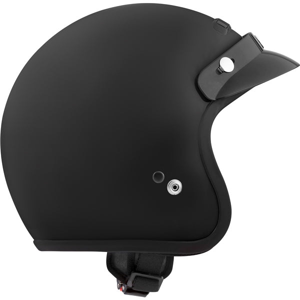 HELM VG300KID SOLID FLAT BK S/M CKX