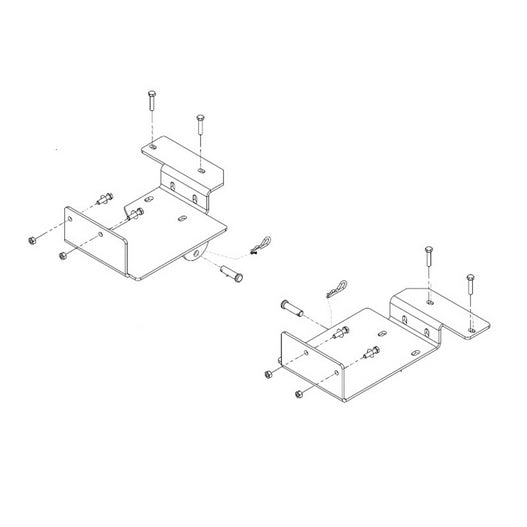 PLOW BRACKET ATV KAWA KOLPIN
