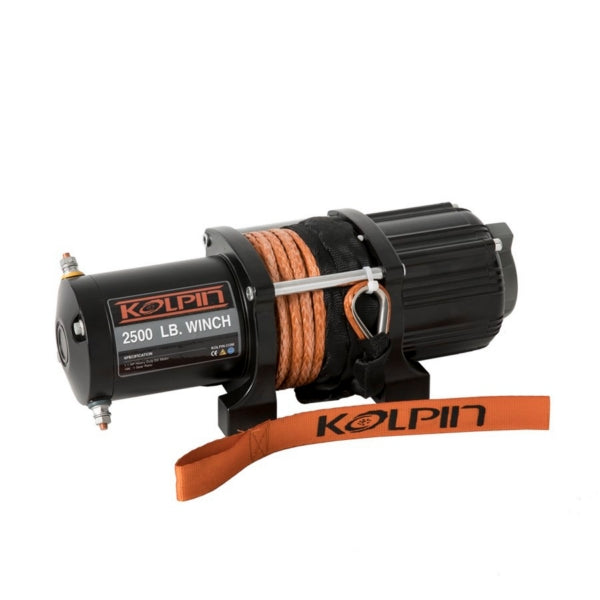 WINCH 2500 W/ SYNTHETIC ROPE KOLPIN
