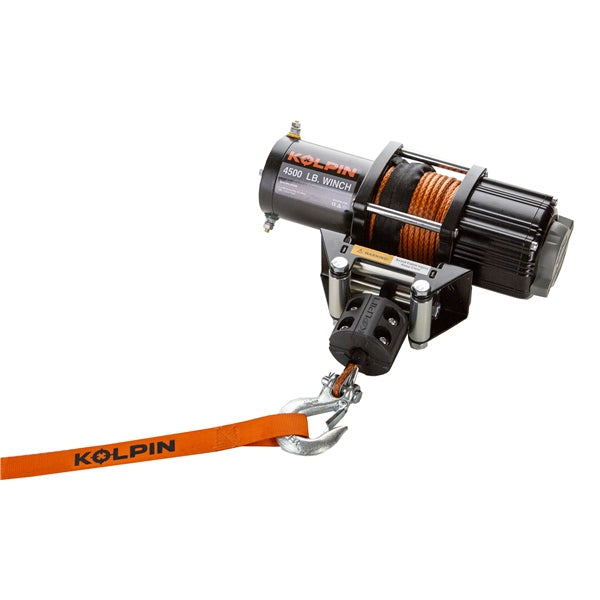 WINCH 4500 W/ SYNTHETIC ROPE KOLPIN