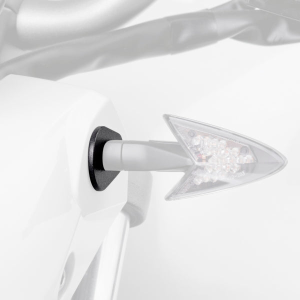 PLATE SUPPORT TURN SIGNAL HON BK PUIG