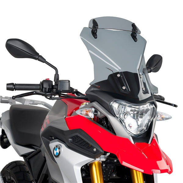 WINDSHIELD TOURING W/VISOR SMK BMW PUIG