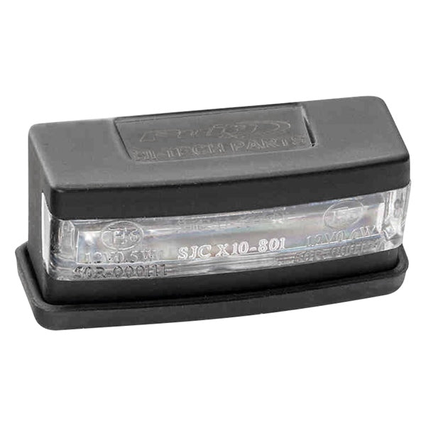 LED LICENSE LIGHT PLASTIC BK PUIG