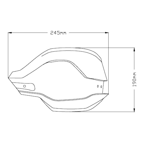 HANDGUARD EXTENSION DSMK BMW PUIG