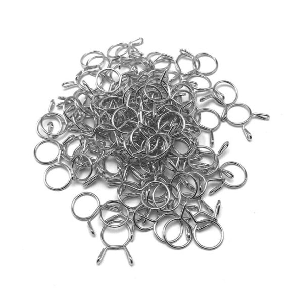 FUEL HOSE CLIP 10MM 100QTY