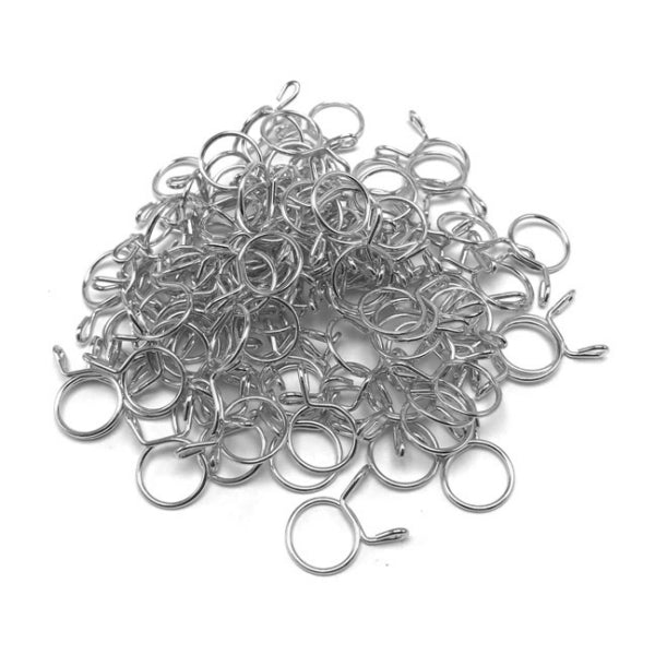 FUEL HOSE CLIP 12MM 100QTY