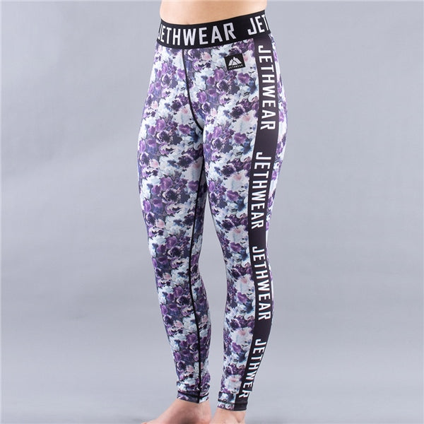 BASE ONE LONGS WOM DUSKY FLORAL XS