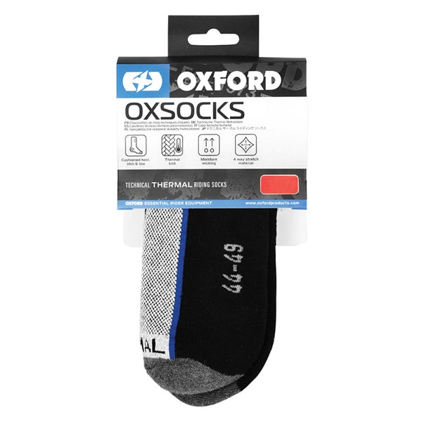 SOCKS THERMAL REG S 4-9 OXFORD